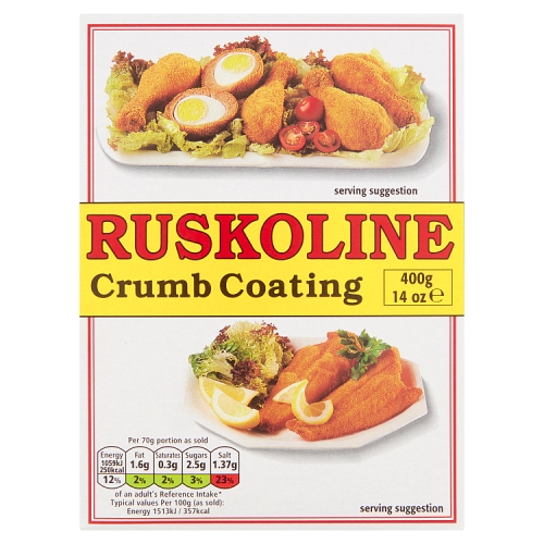 Ruskoline Crumb Dressing 400g pack shot