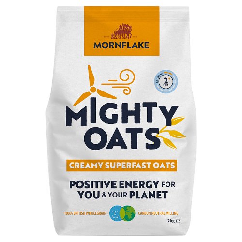 Mornflake Superfast Mighty Oats 2kg pack shot