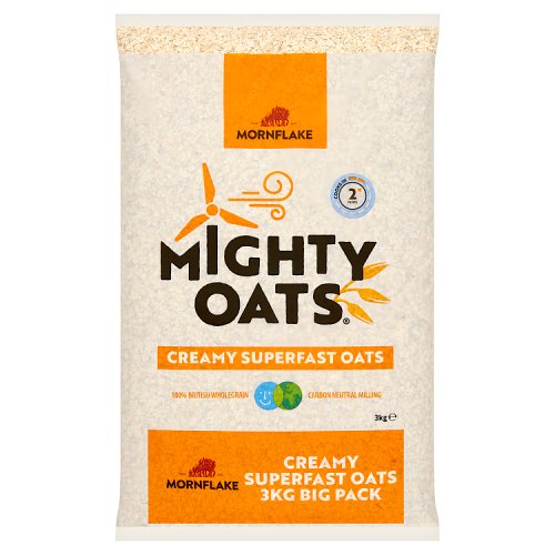 Mornflake Mighty Oats 3kg pack shot