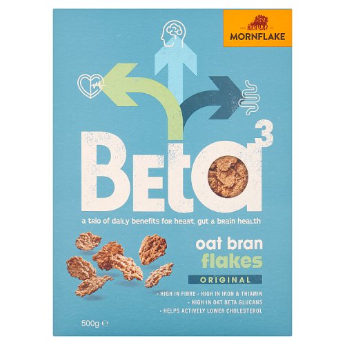 Mornflake Oatbran Flakes Original 500g pack shot