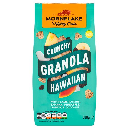 Mornflake Hawaiian Pinea & Banana & Raisin Bag 500g pack shot