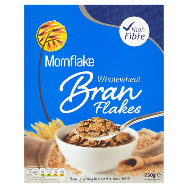 Mornflake Classic Bran Flakes 750g pack shot