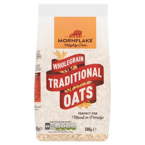 Mornflake Traditional Porridge Oats 500g pack shot