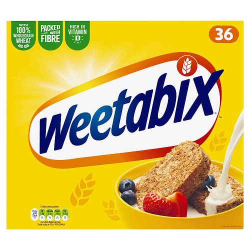 Weetabix Cereal 36s pack shot