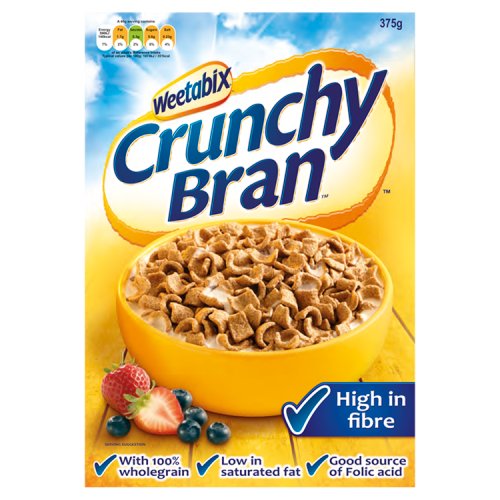 Weetabix Crunchy Bran 375g pack shot