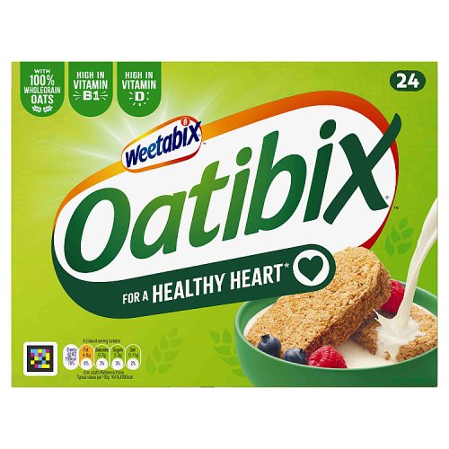 Weetabix Oatbix 24s 576g pack shot