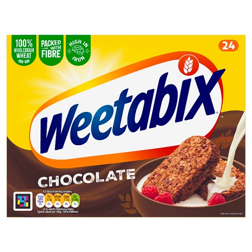 Weetabix Chocolate 24s pack shot