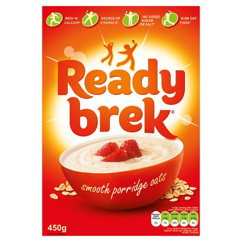 Ready Brek Porridge Oats Original (12 x 450g) pack shot