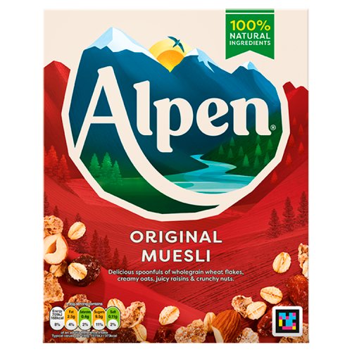 Alpen Original Muesli 550g pack shot