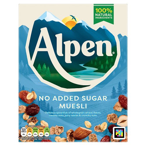 Alpen Muesli NAS 550g pack shot