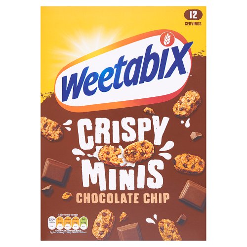 Weetabix Crispy Minis Chocolate Chip 500g pack shot