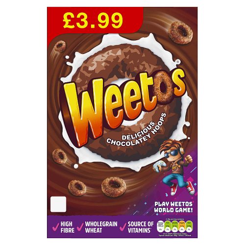 Weetos PM £3.99 420g pack shot