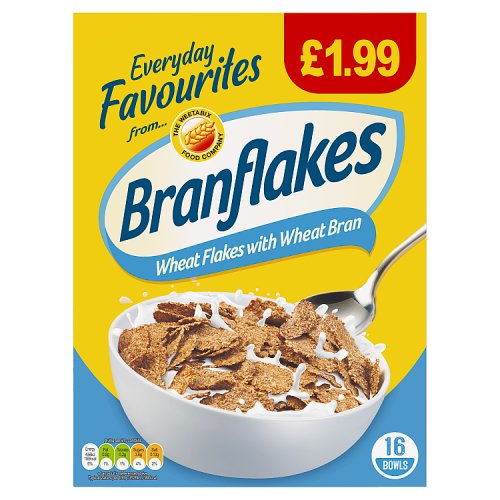 Weetabix Bran Flakes PM £1.99 500g pack shot
