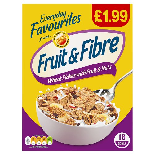 Weetabix Fruit & Fibre PM £1.99 500g pack shot