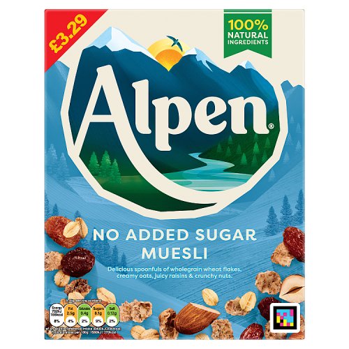 Alpen NAS PM £3.29 550g pack shot