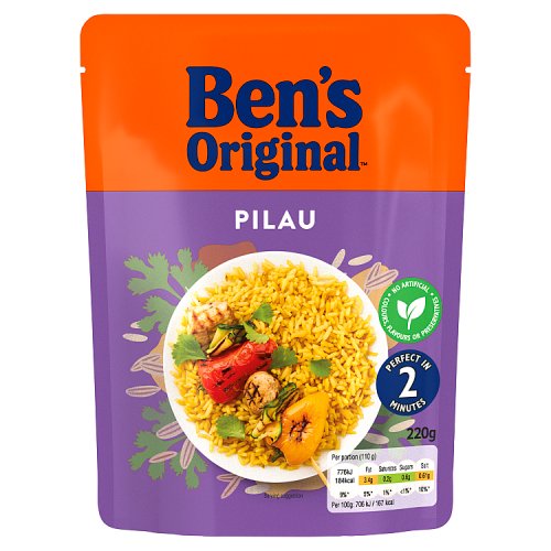Bens Original RTH Mexican Style Rice 220g pack shot