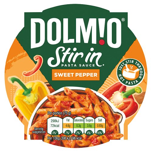 Dolmio Stir in Pasta Sauce Sweet Pepper 150g pack shot