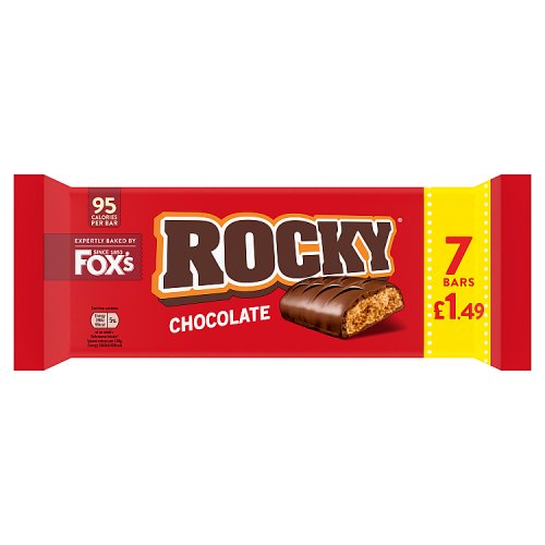 Foxs Rocky Chocolate 7pk (7 x 19g) PM £1.49 133g pack shot