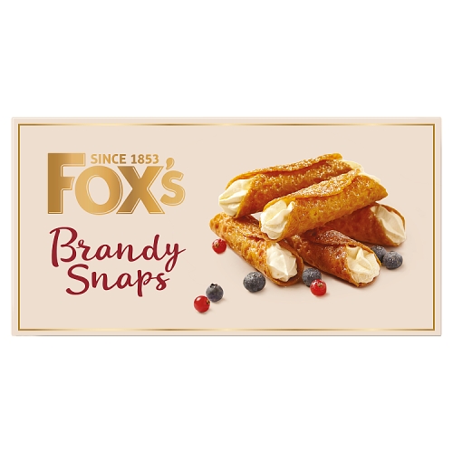 Foxs Brandy Snaps 100g pack shot