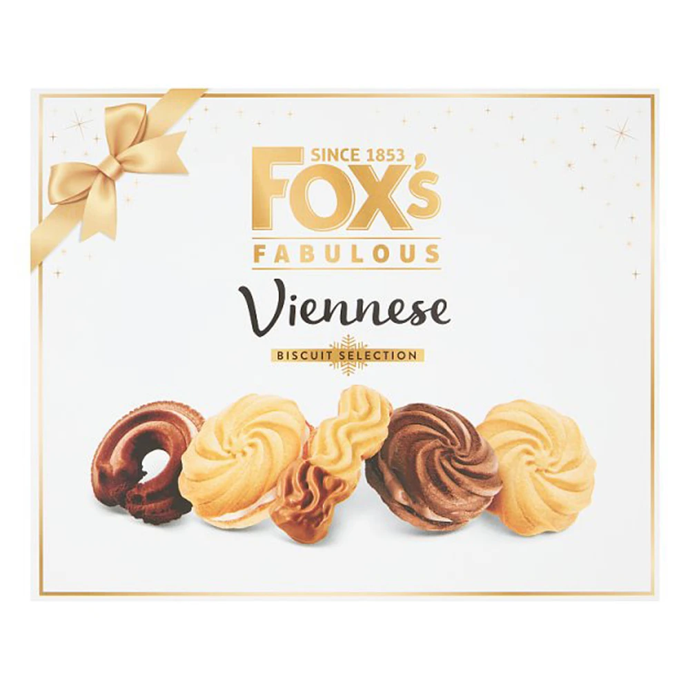 Foxs Viennese Assortment 350g pack shot
