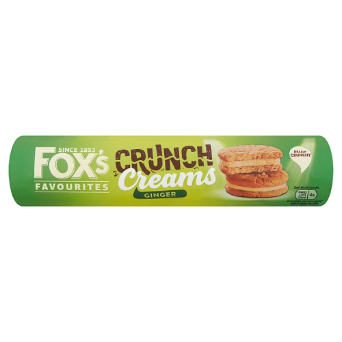 Foxs Ginger Crunch Creams 200g (HS) pack shot