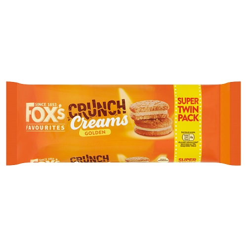 Foxs Golden Crunch Creams Twin Pack 400g pack shot