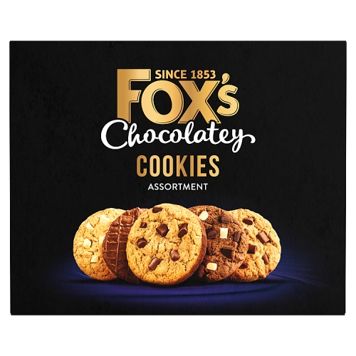Foxs Fabulous Cookies Assortment 365g pack shot