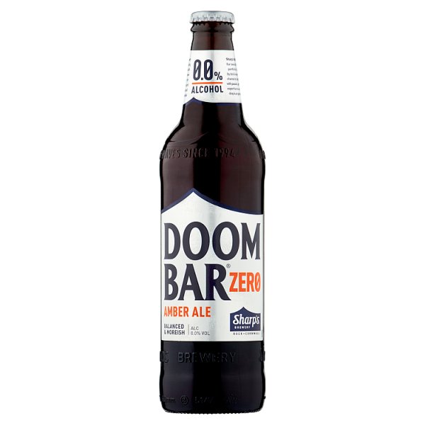 Sharp's Doom Bar 0% Alcohol 500ml pack shot
