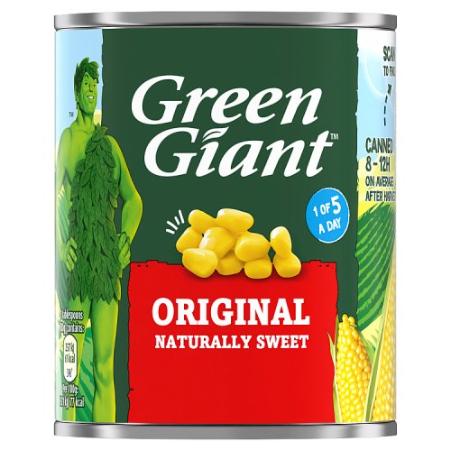 Green Giant Original Corn 198g pack shot
