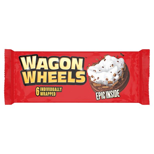 Wagon Wheels 6pk (6 x 38g) pack shot