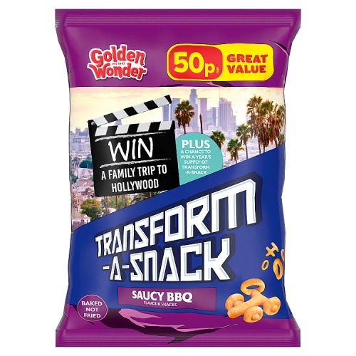 Golden Wonder Tas Saucy BBQ 27g PMP pack shot
