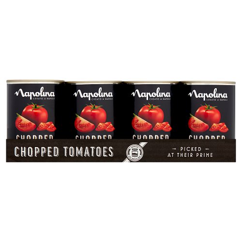 Napolina Chopped Tomatoes 400g pack shot