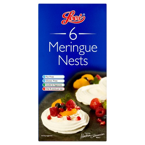 Lees Meringue Nests 6pk pack shot