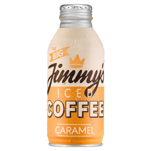 Jimmys Iced Coffee Caramel 380ml pack shot