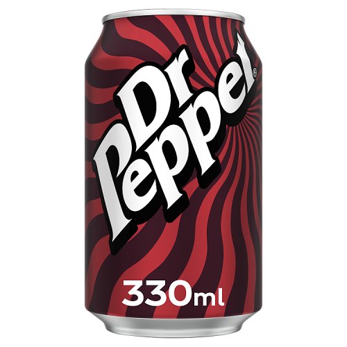 Dr Pepper 330ml pack shot