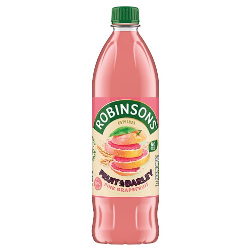 Robinsons Fruit & Barley Pink Grapefruit 1Ltr pack shot