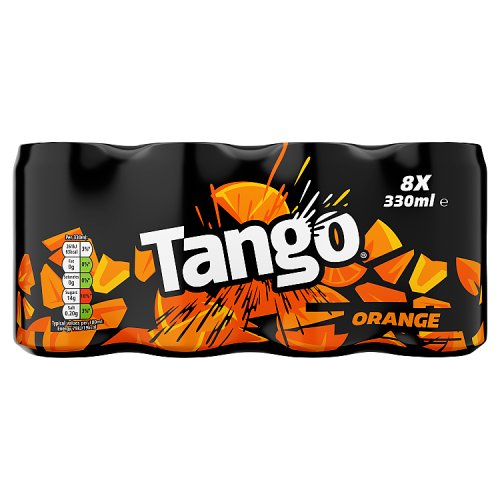 Tango Orange 8pk (8 x 330ml) pack shot