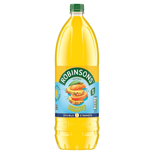 Robinsons Double Concentrate Orange & Pineapple NAS 1.75Ltr pack shot
