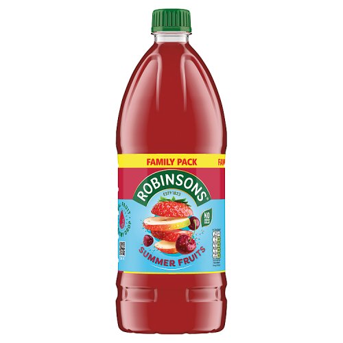 Robinsons Summer Fruit Squash NAS 2Ltr pack shot