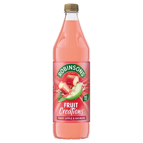 Robinsons Creations Apple & Rhubarb 1Ltr pack shot