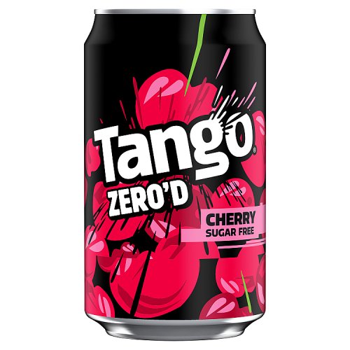 Tango S/F Cherry Can X 24 330ml pack shot