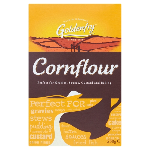 Goldenfry Cornflour 250g pack shot