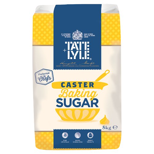 Tate & Lyle Caster Sugar 5kg pack shot