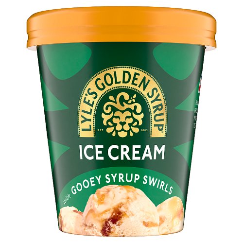 Lyles Golden Syrup Ice Cream 500ml pack shot