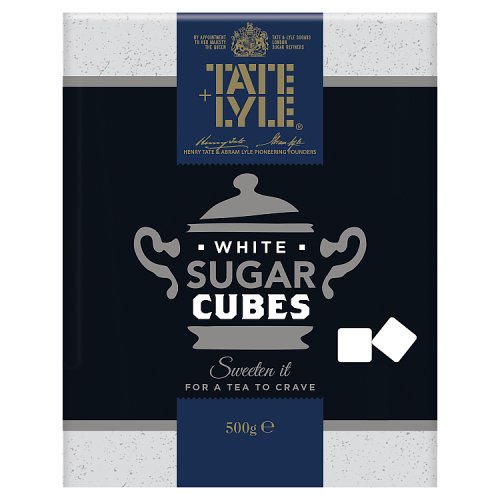 Tate & Lyle Fairtrade White Sugar Cubes 500g pack shot
