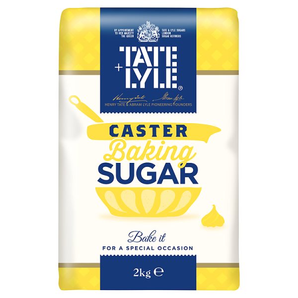 Tate & Lyle Caster Sugar 2kg pack shot