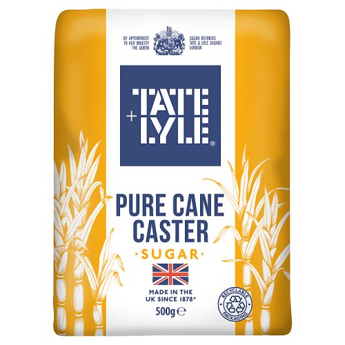 Tate & Lyle Caster Sugar 500g pack shot