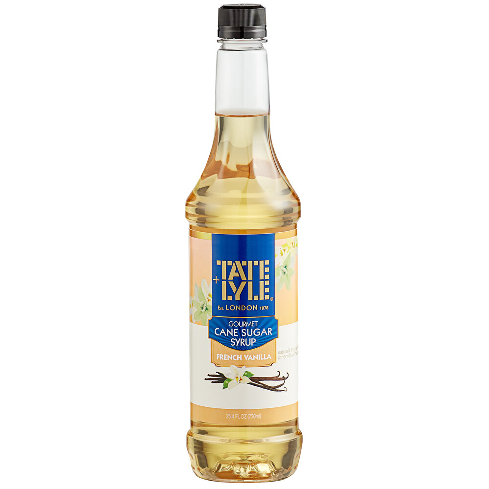 Tate & Lyle Sugar Vanilla Syrup Bottle 750ml pack shot