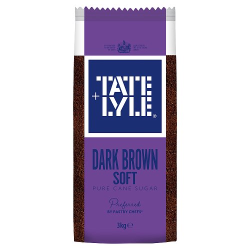Tate & Lyle Dark Soft Brown Sugar 3kg pack shot