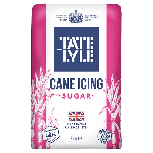 Tate & Lyle Icing Sugar 3kg pack shot